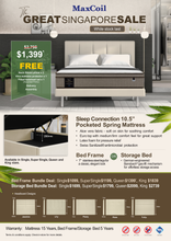 Load image into Gallery viewer, Maxcoil Sleep Connection Mattress