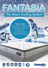 Load image into Gallery viewer, Dunlopillo Fantasia TalaSilverLatex Pocketed Spring Mattress