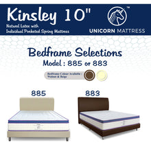 Load image into Gallery viewer, Unicorn Kinsley Latex Pocketed Spring Mattress