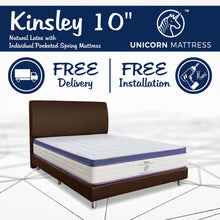 Load image into Gallery viewer, Unicorn Kinsley Latex Pocketed Spring Mattress