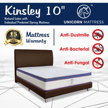 Load image into Gallery viewer, Unicorn Kinsley Latex Pocketed Spring Mattress