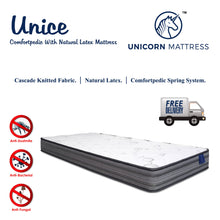 Load image into Gallery viewer, Unicorn Unice Comfortpedic Latex Spring Mattress