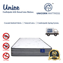 Load image into Gallery viewer, Unicorn Unice Comfortpedic Latex Spring Mattress