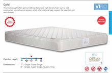 Load image into Gallery viewer, Viro Gold Edition Spring Mattress