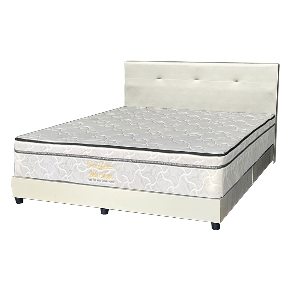 Good Dream Blue Moon Euro Top Mattress + Bedframe Package