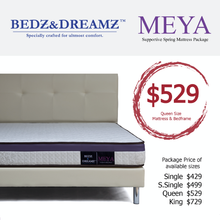 Load image into Gallery viewer, Bedz &amp; Dreamz Meya Mattress + Bed
