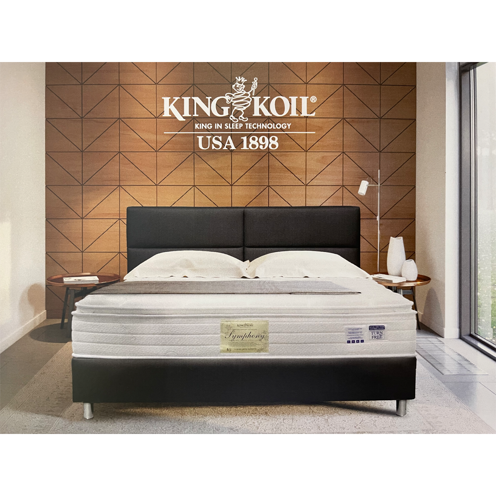 King Koil Posture Comfort Symphony Latex Pillow Top Pocketed Spring Mattress