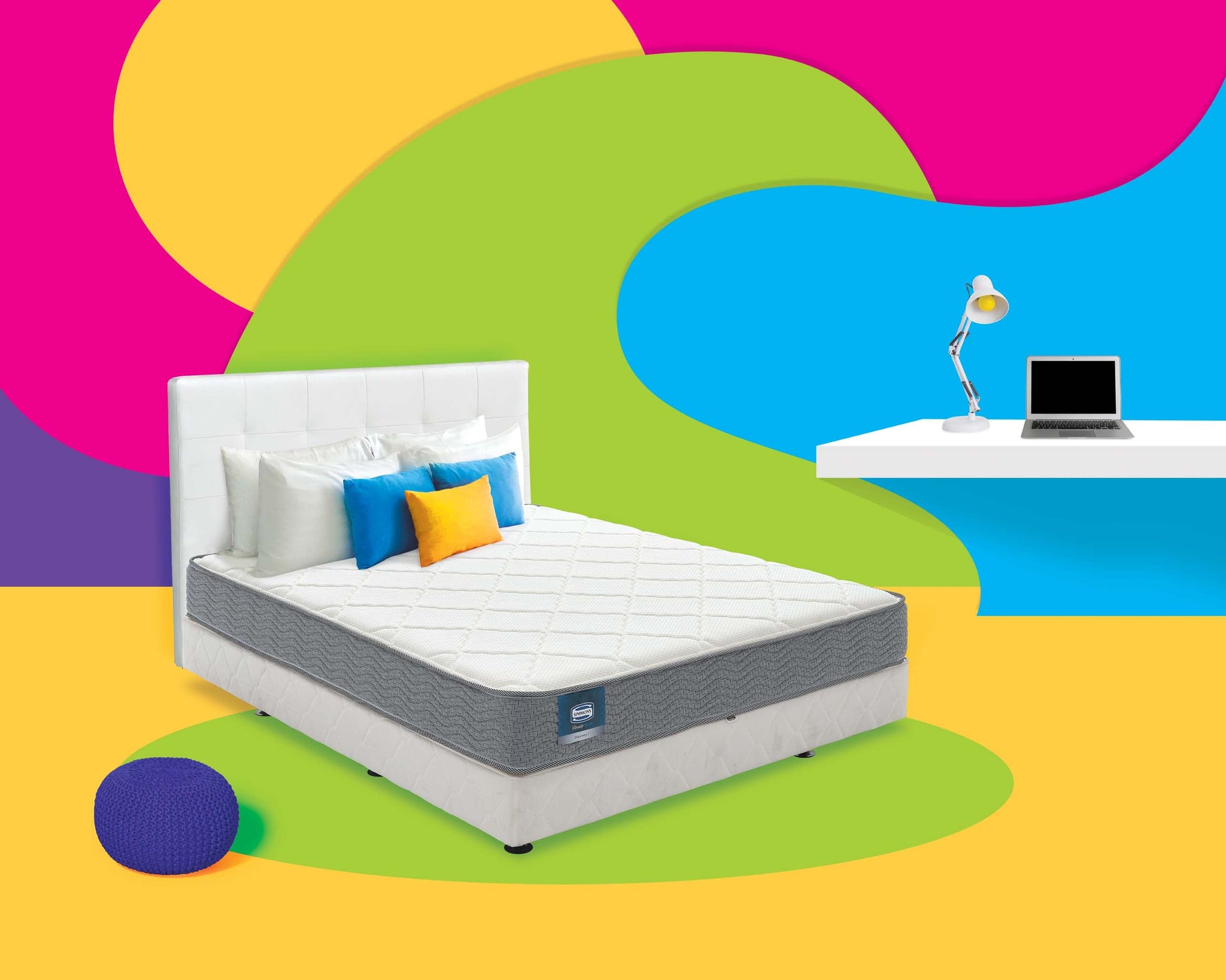 Simmons beauty shop sleep queen mattress