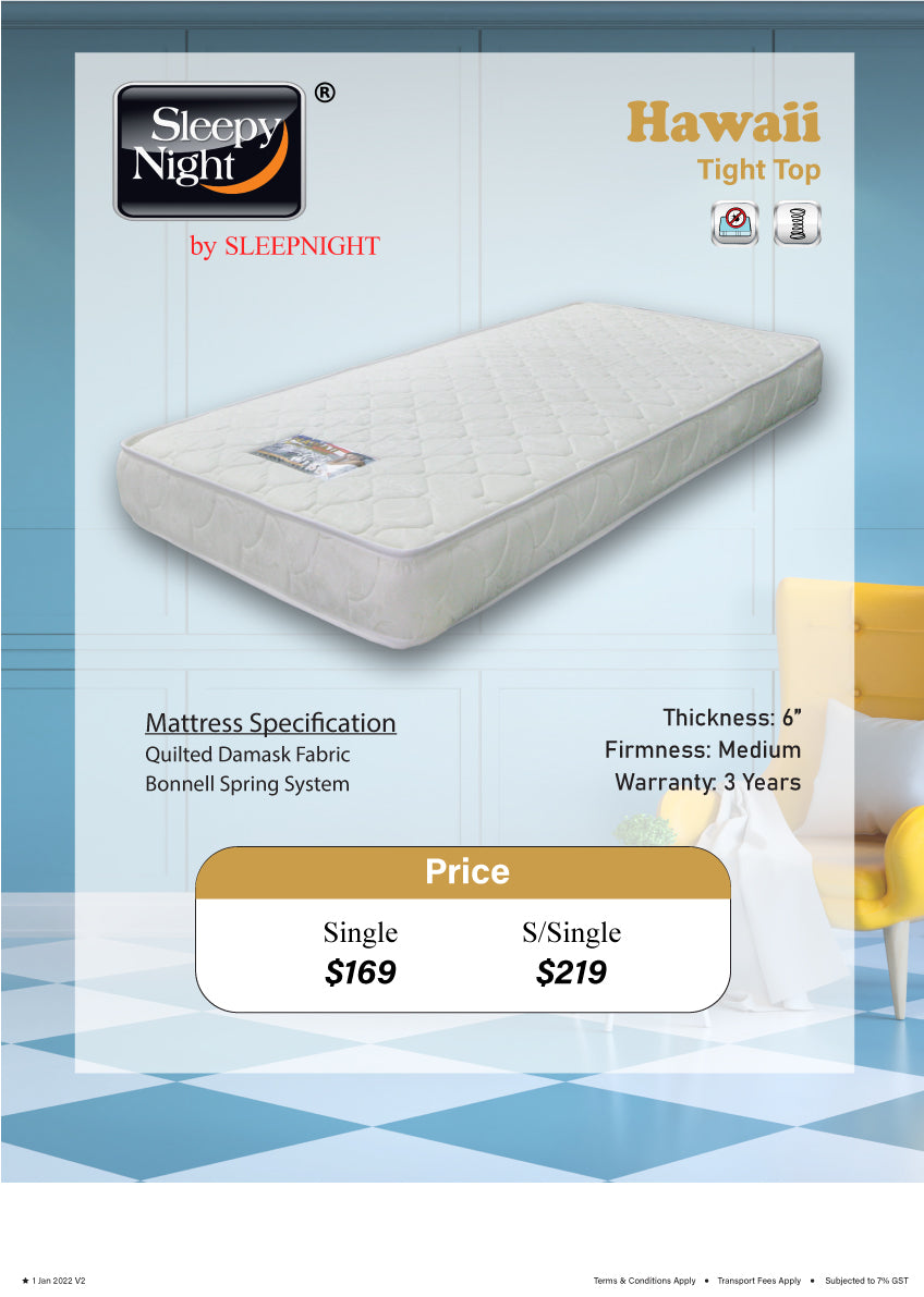 sleepynight hawaii spring mattress