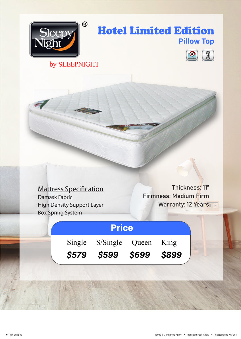 sleepynight hotel limited edition mattress