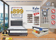 Load image into Gallery viewer, Unicorn Kyler Pocketed Spring Mattress Bundle
