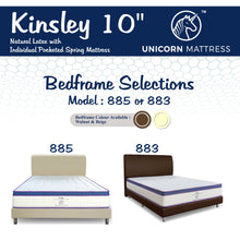 Load image into Gallery viewer, Unicorn Kinsley Latex Pocketed Spring Mattress
