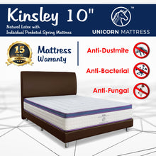 Load image into Gallery viewer, Unicorn Kinsley Latex Pocketed Spring Mattress
