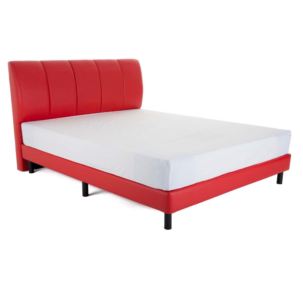 PVC Leather Bedframe