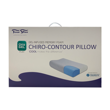 Load image into Gallery viewer, Four Star OxyGel Flex Chiro Contour Pillow
