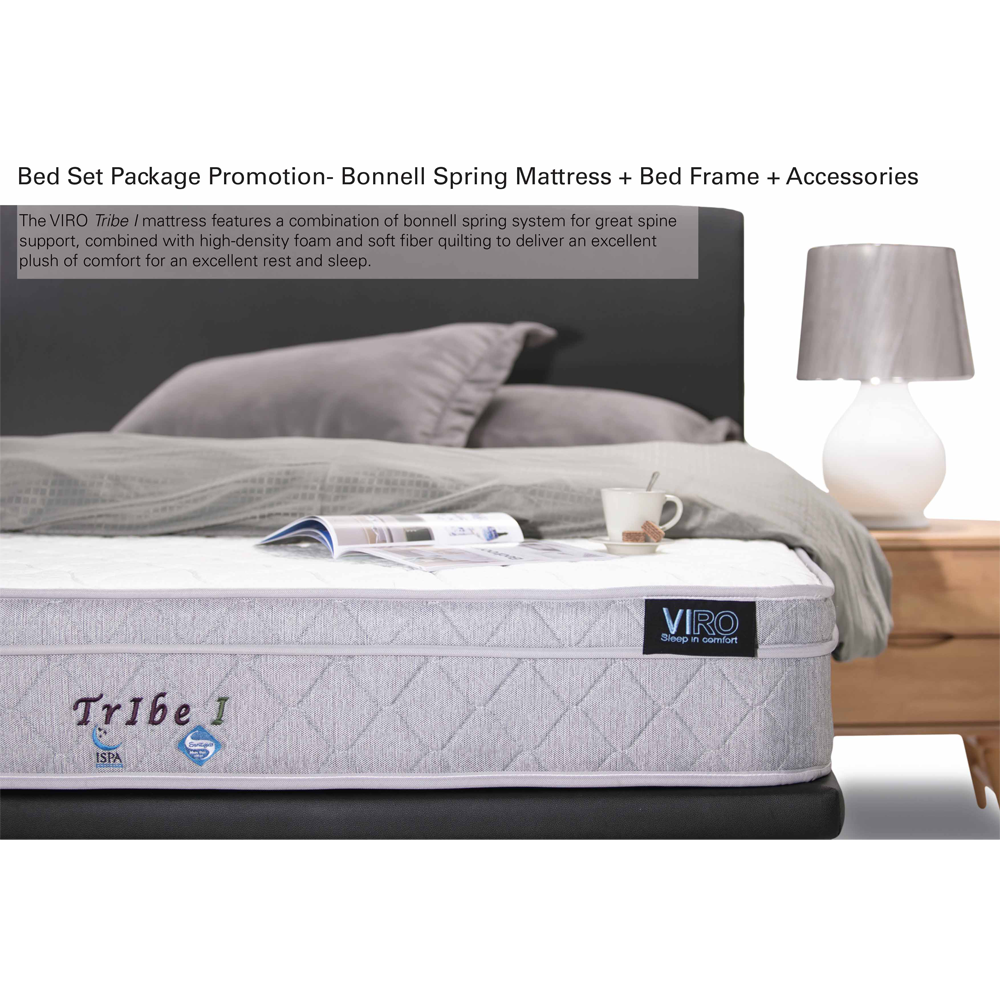 viro tribe 1 mattress bed set
