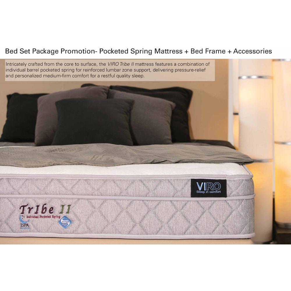 viro tribe 2 mattress bed set